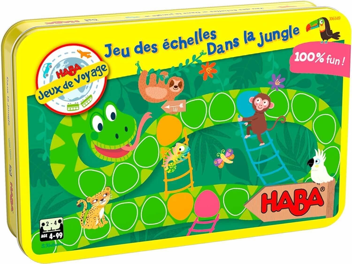Jeu des Échelles: Dans la Jungle Cover 3d