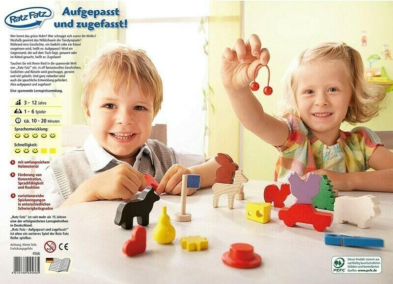 Ratz-Fatz: Aufgepasst und Zugefasst Back