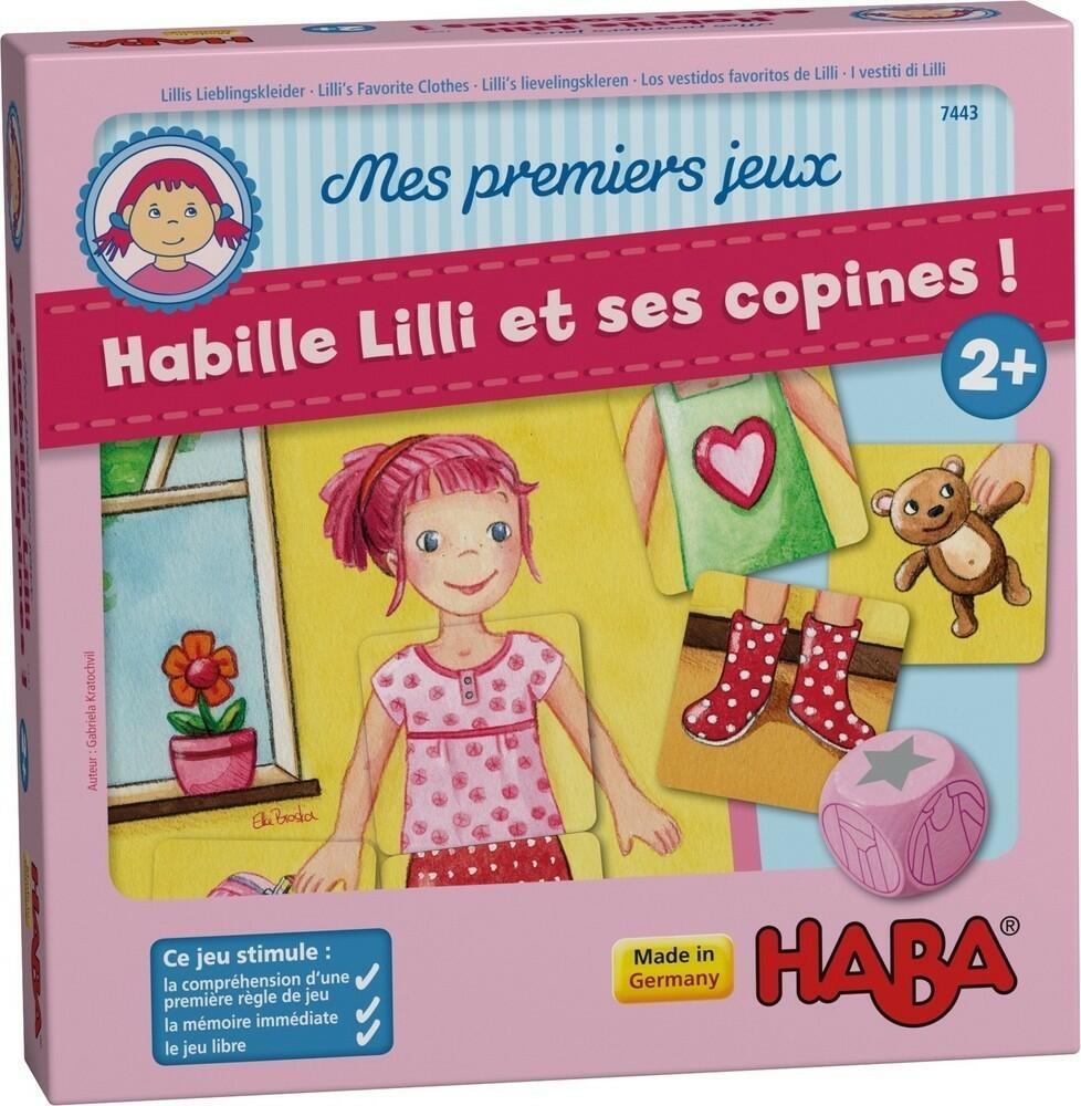 Mes Premiers Jeux: Habille Lilli et ses Copines ! Cover 3d