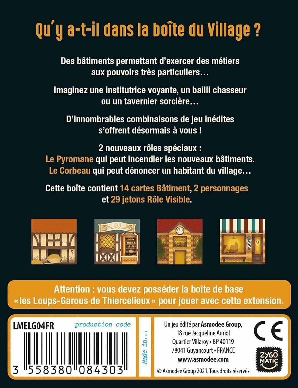 Les Loups-Garous de Thiercelieux: Le Village 2021 Back