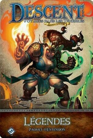 Descent: Voyages Dans les Ténèbres (Seconde Édition) - Légendes Cover