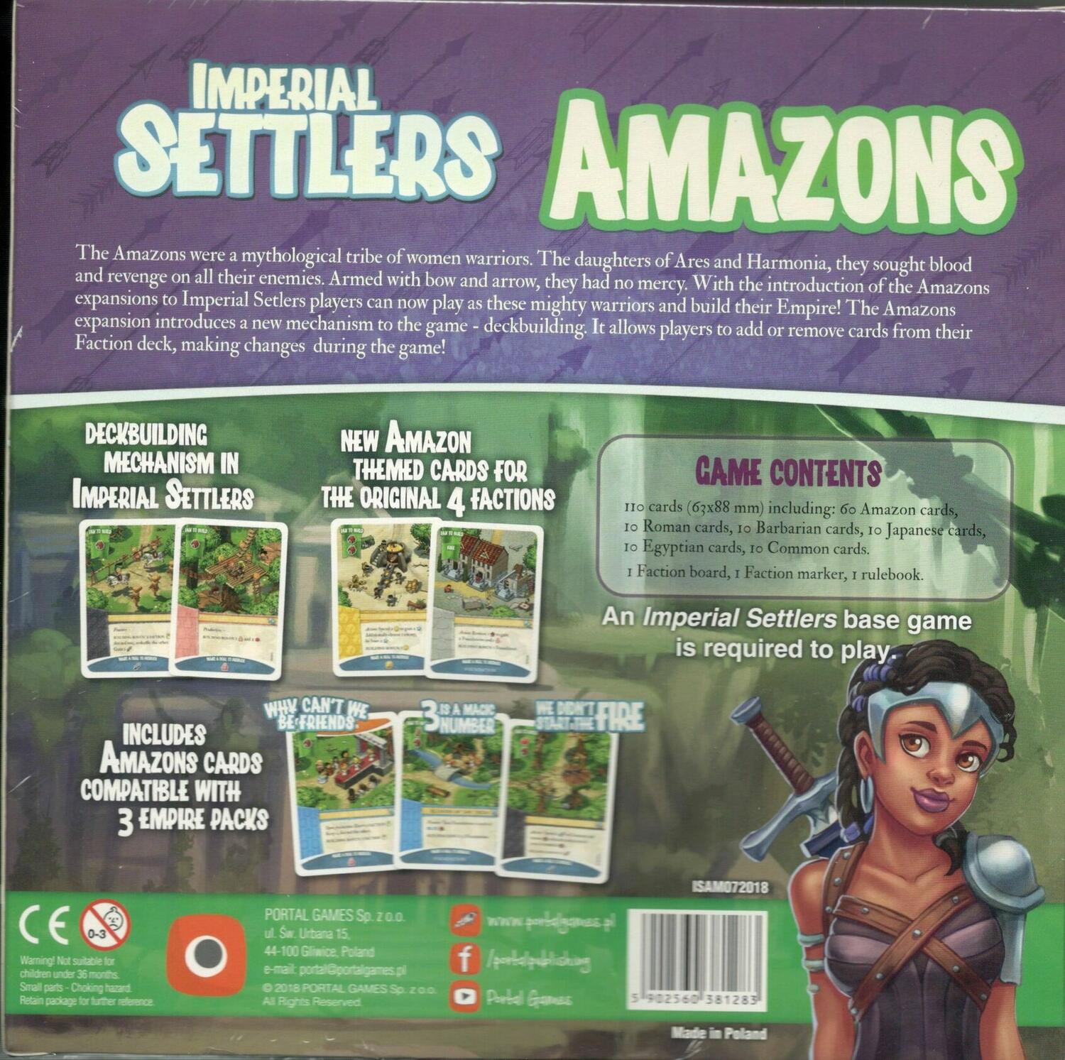 Imperial Settlers: Amazons Back