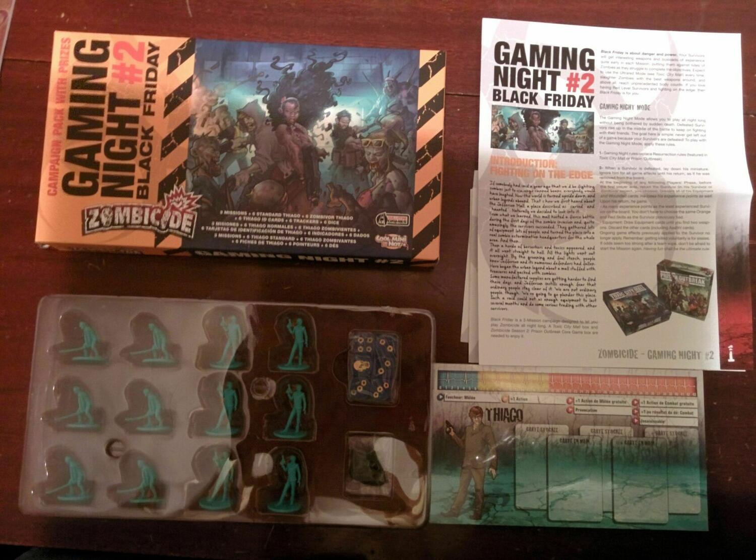 Zombicide: Gaming Night #2 - Black Friday Eclate