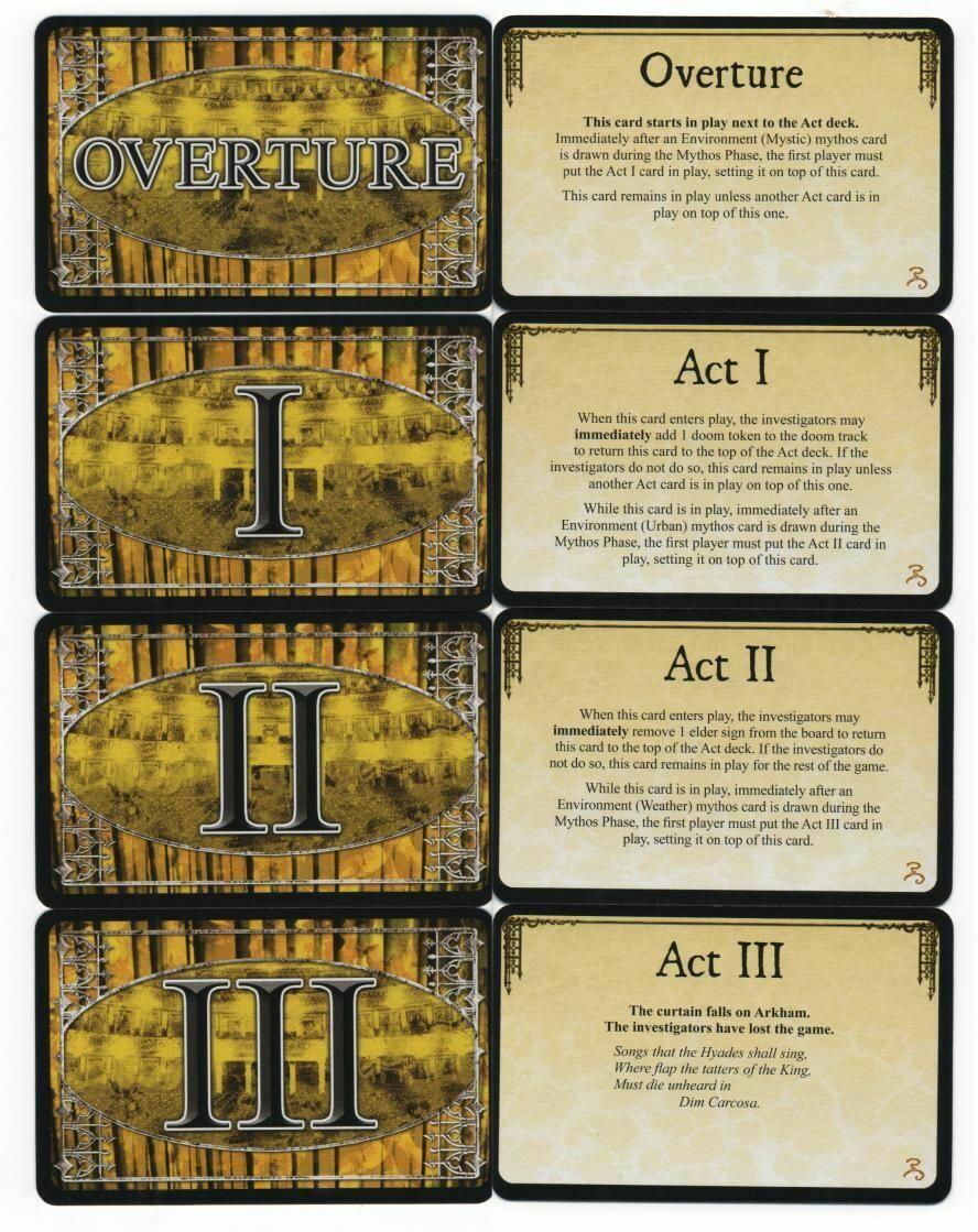 Horreur à Arkham: L'Horreur de Miskatonic Tuiles