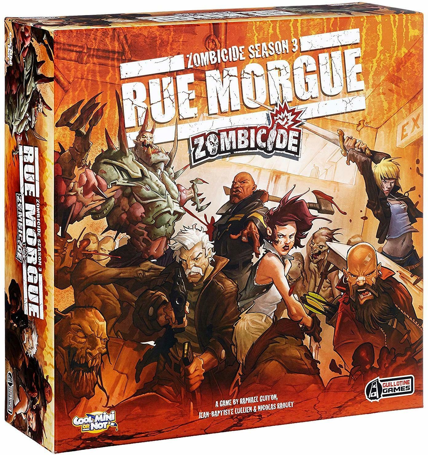 Zombicide: Season 3 - Rue Morgue Cover 3d