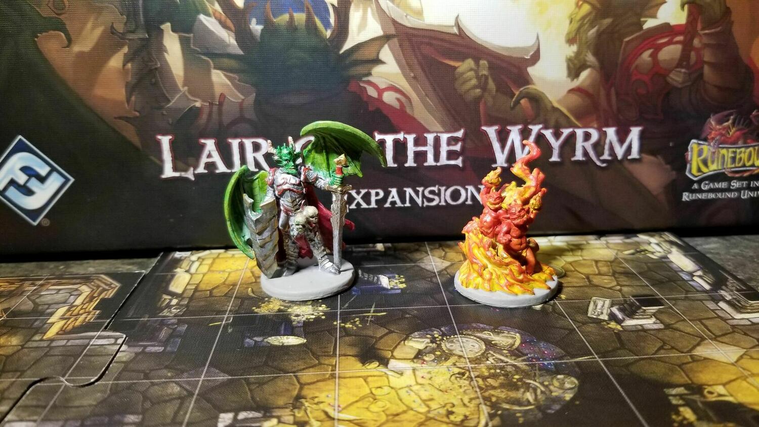 Descent: Voyages Dans les Ténèbres (Seconde Édition) - L'Antre du Wyrm Figurines