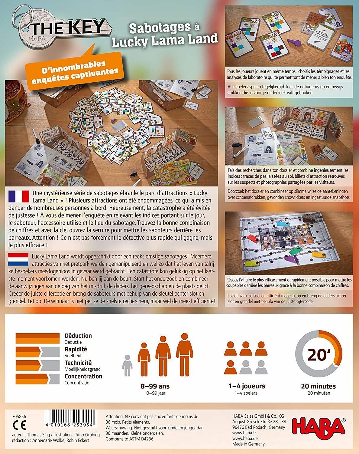 The Key: Sabotages à Lucky Lama Land Back