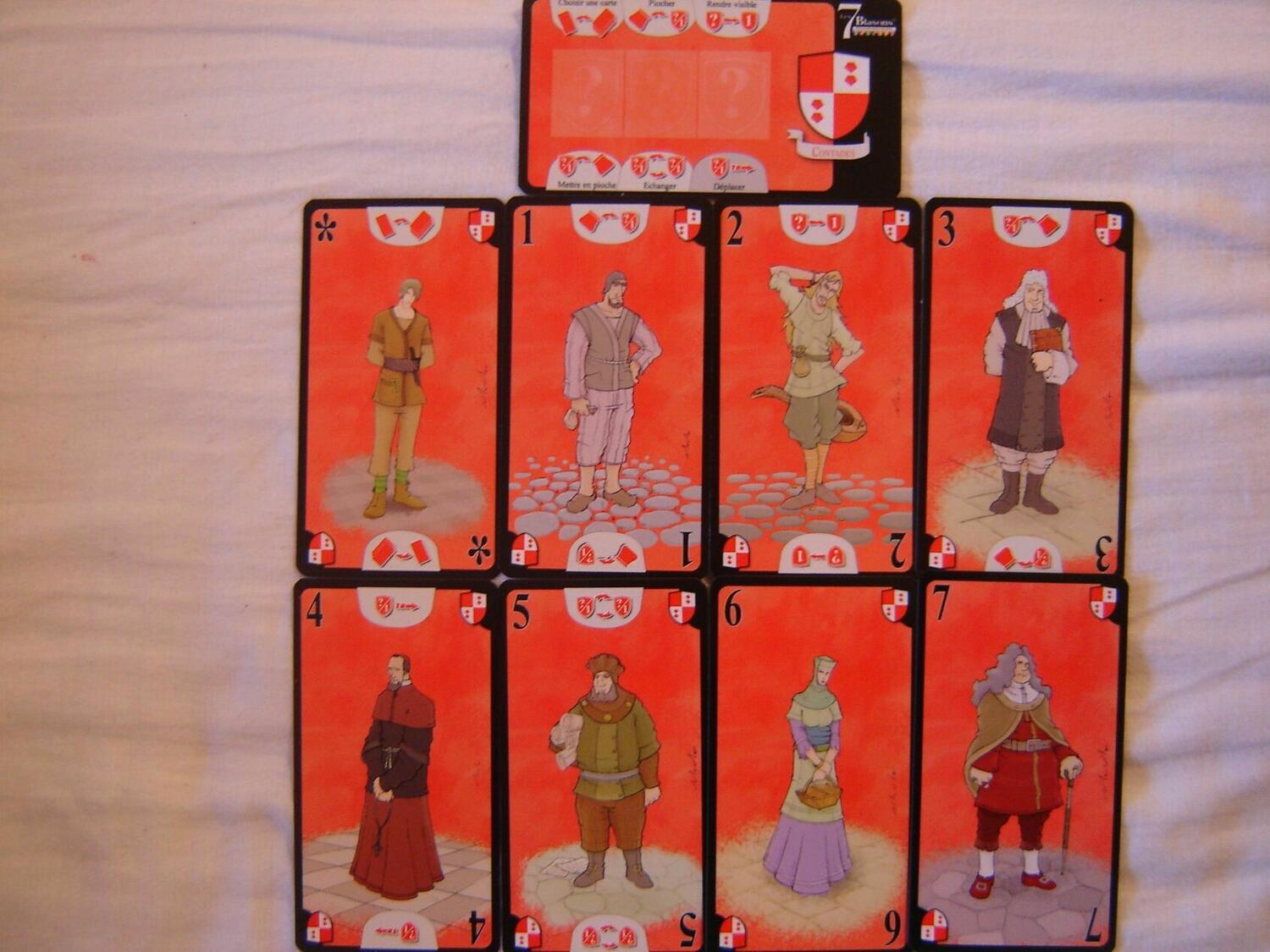 Les 7 Blasons Cartes