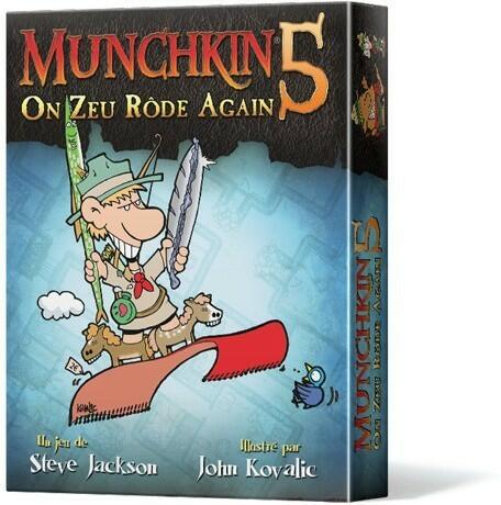 Munchkin 5: On Zeu Rôde Again Cover 3d