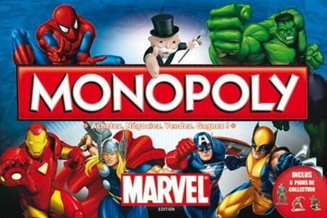 Monopoly: Marvel Cover