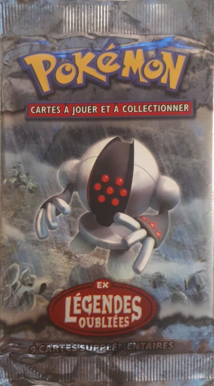Pokémon: EX - Légendes Oubliées - Booster Cover