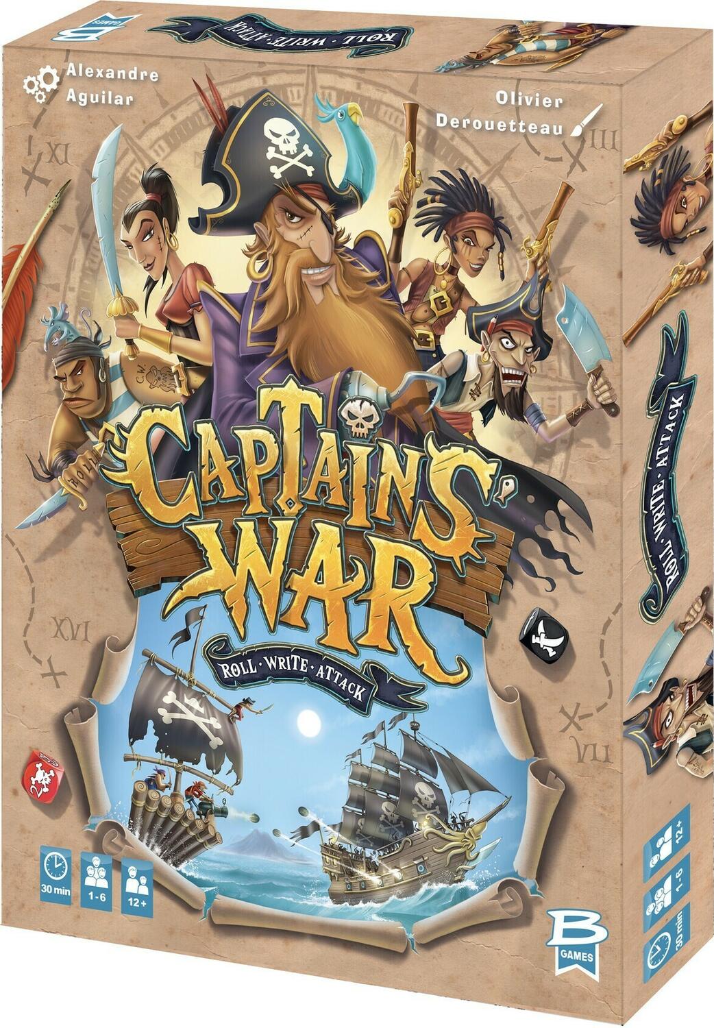 Captains' War Cover 3d