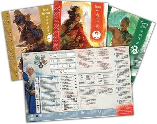 La Légende des Cinq Anneaux - Kit d’Initiation Eclate