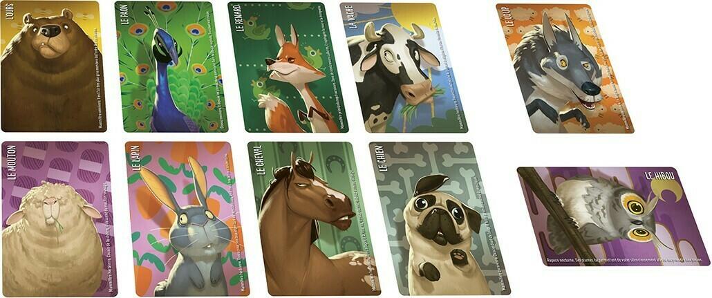 Similo: Animaux Cartes