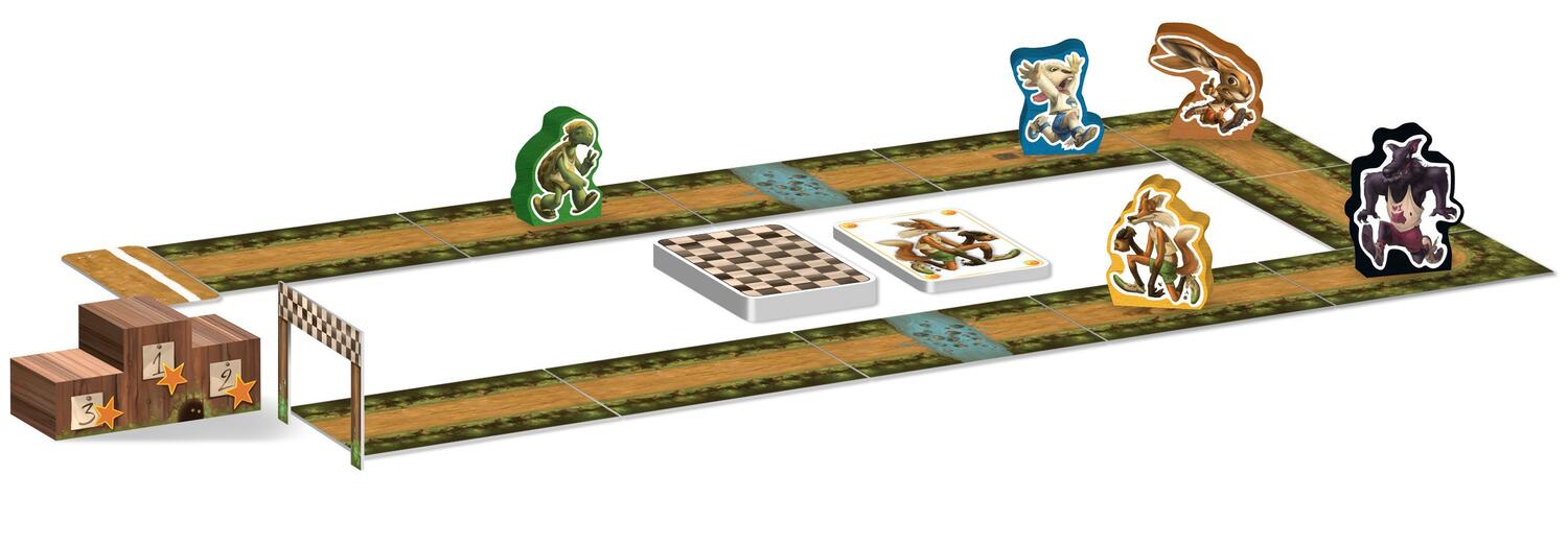 Le Lièvre et la Tortue Plateau