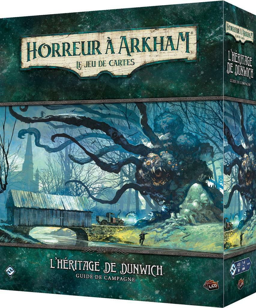 Horreur à Arkham: Le Jeu de Cartes - L'Héritage de Dunwich 2022 Cover 3d