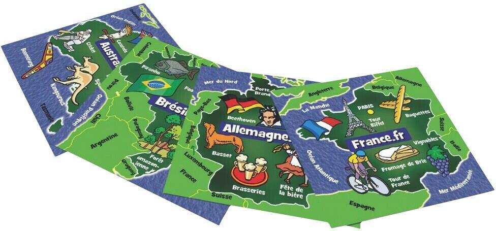 BrainBox: Voyage Autour du Monde Cartes