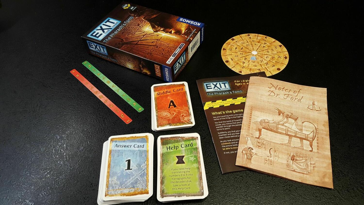 EXIT: Le Jeu - Le Tombeau du Pharaon Eclate