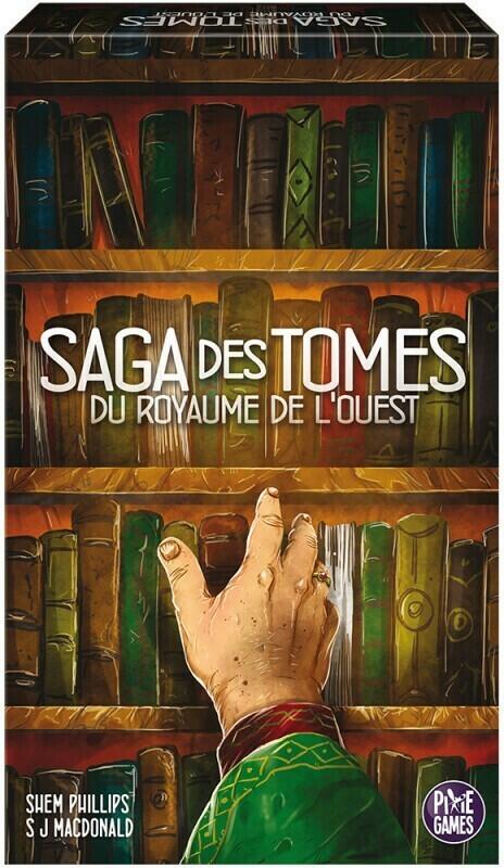 Saga des Tomes du Royaume de l'Ouest Cover 3d