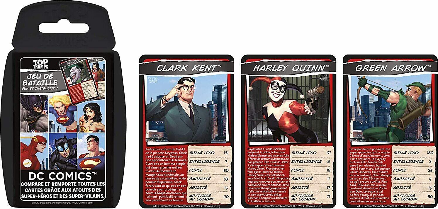 Top Trumps: Jeu de Bataille - DC Comics Eclate