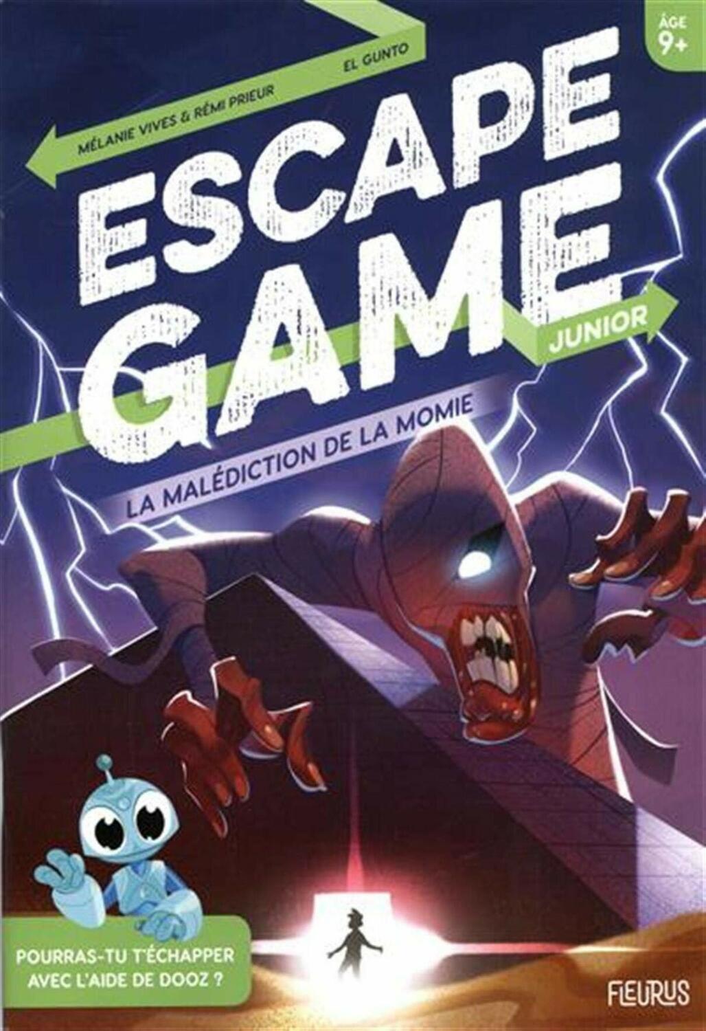 Escape Game: Junior - La Malédiction de la Momie Cover
