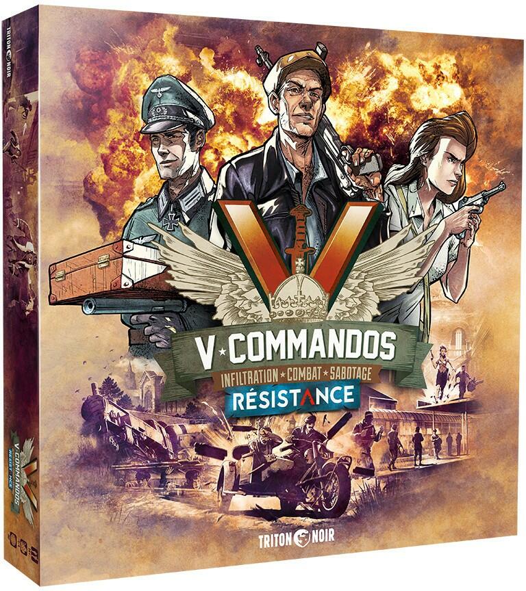V-Commandos: Résistance Cover 3d