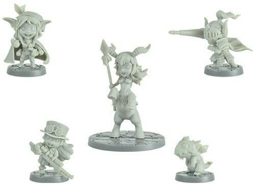 Super Dungeon Explore: Le Roi Oublié Figurines