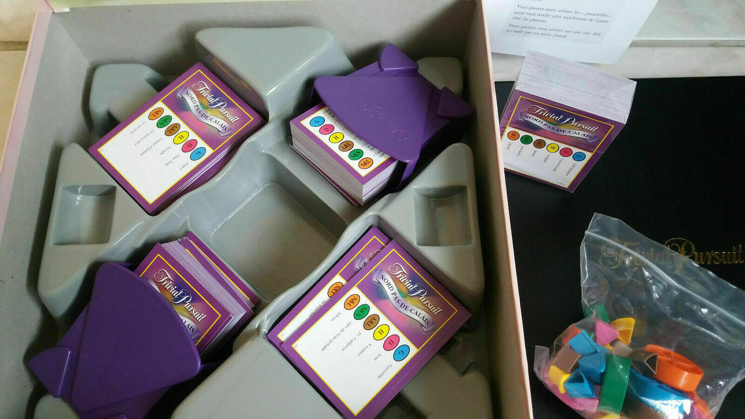 Trivial Pursuit: Nord-Pas-de-Calais Contenu