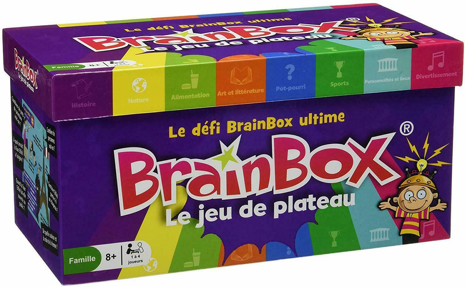 BrainBox: Le Jeu de Plateau Cover 3d