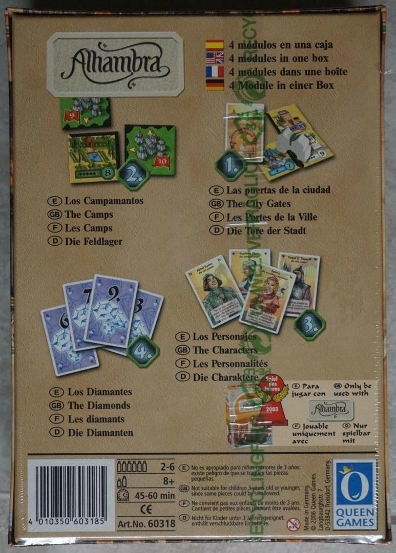 Alhambra: 2. Les Portes de la Ville Back