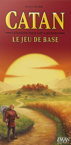 Catan: Le Jeu de Base - 5 et 6 Joueurs 2017 Cover