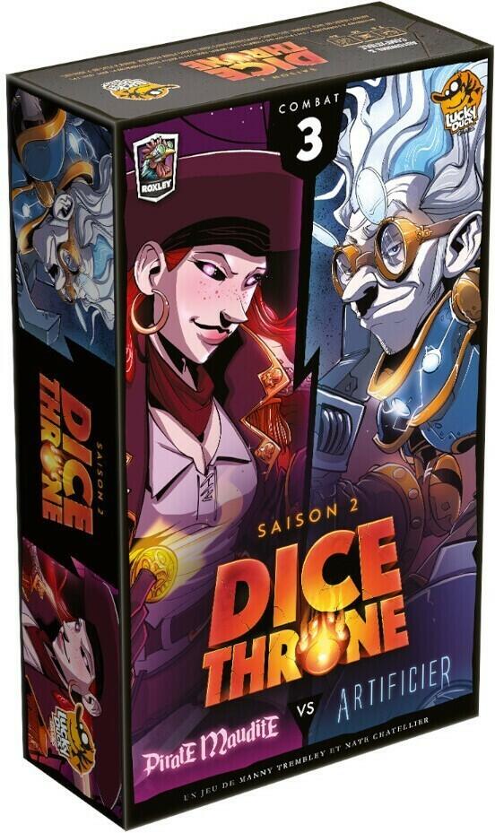 Dice Throne: Saison 2 - Artificier vs Pirate Maudite Cover 3d