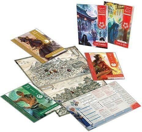 La Légende des Cinq Anneaux - Kit d’Initiation Eclate