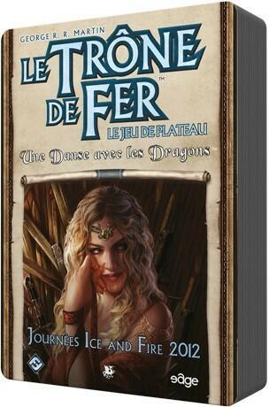 Le Trône de Fer: Le Jeu de Plateau - Une Danse avec les Dragons Cover 3d