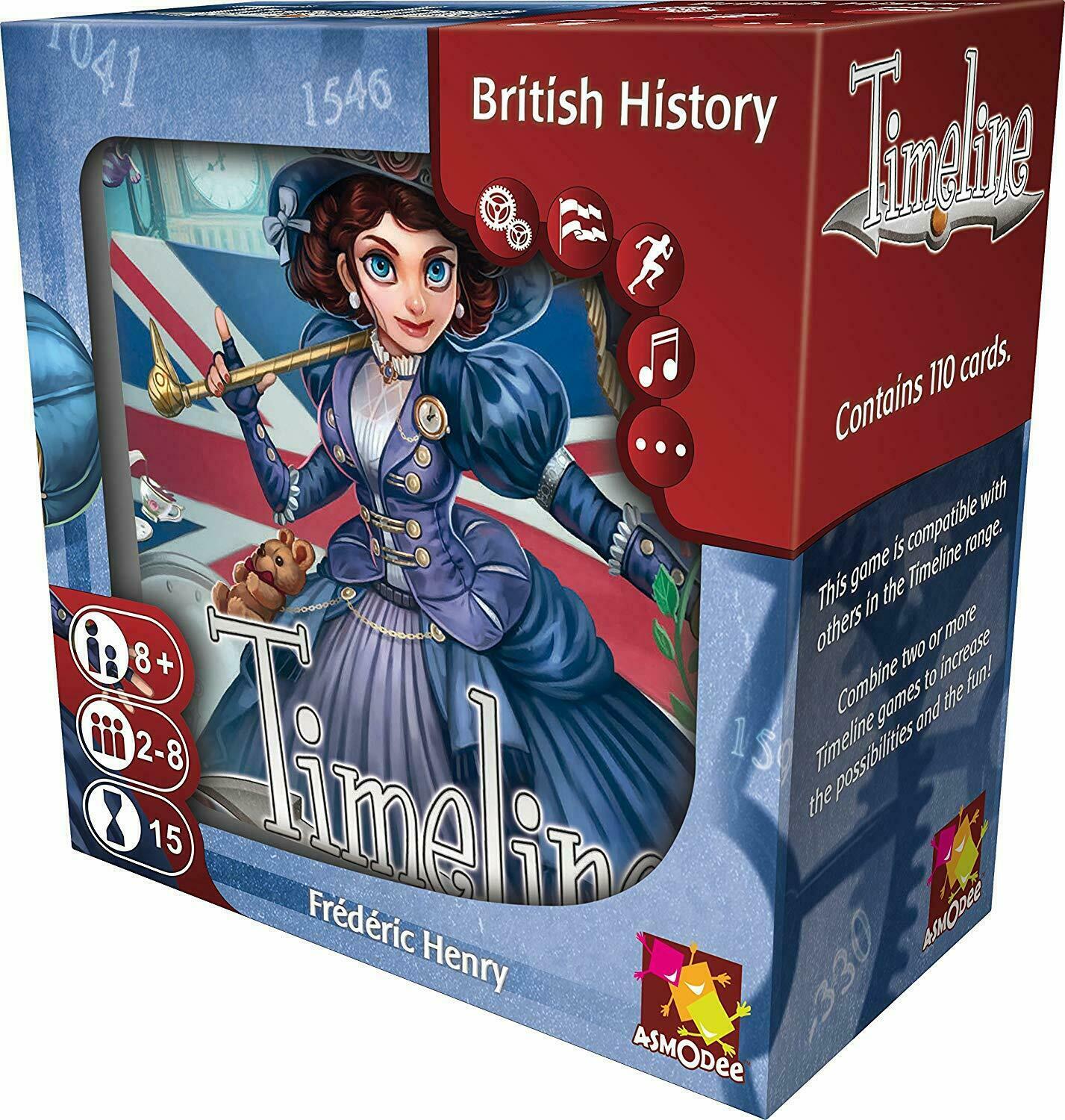 Timeline: British History Cover 3d