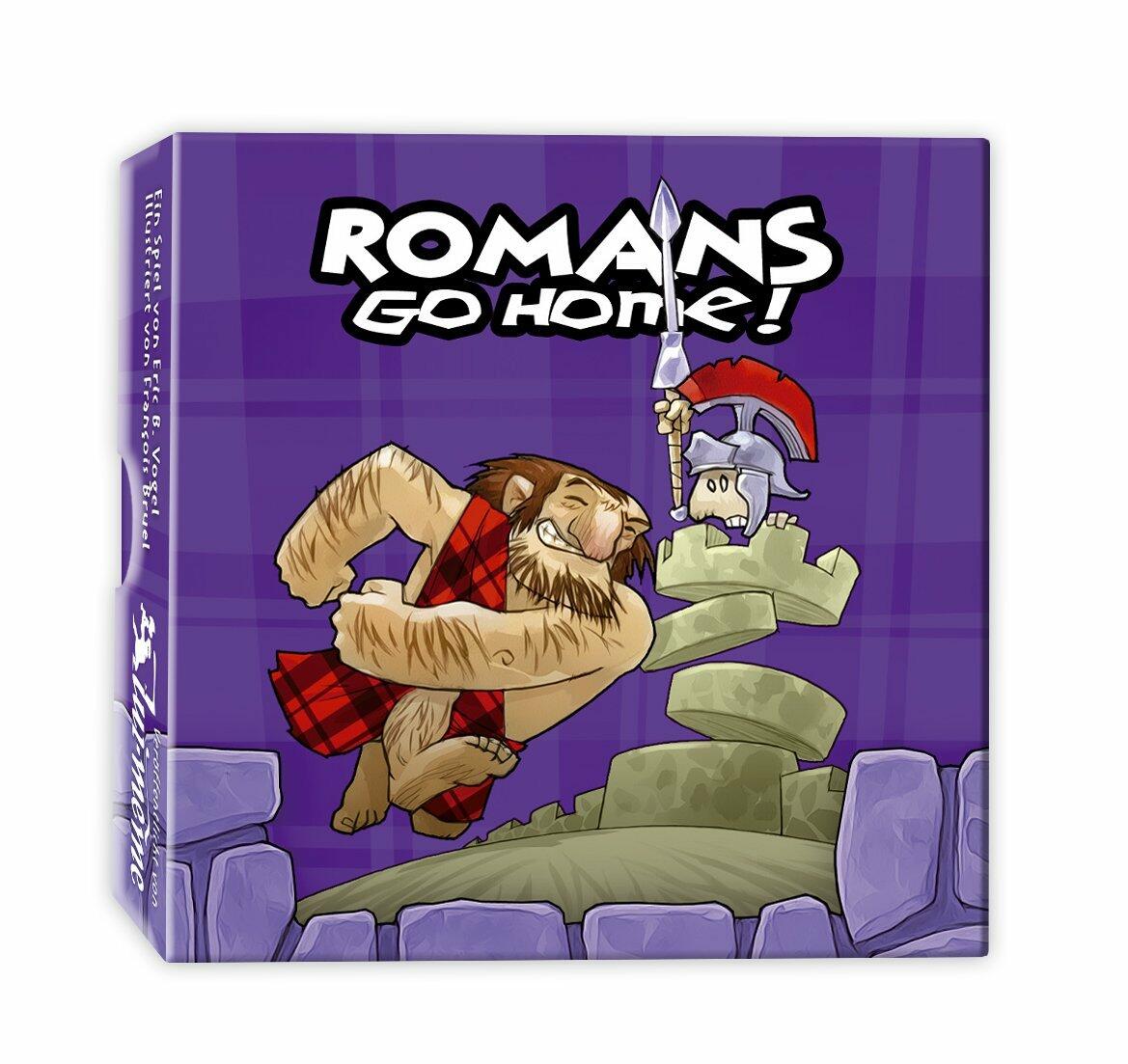 Romans Go Home ! Cover 3d