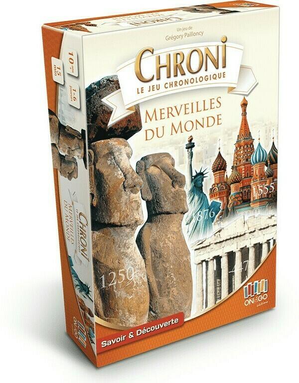 Chroni: Merveilles du Monde Cover 3d