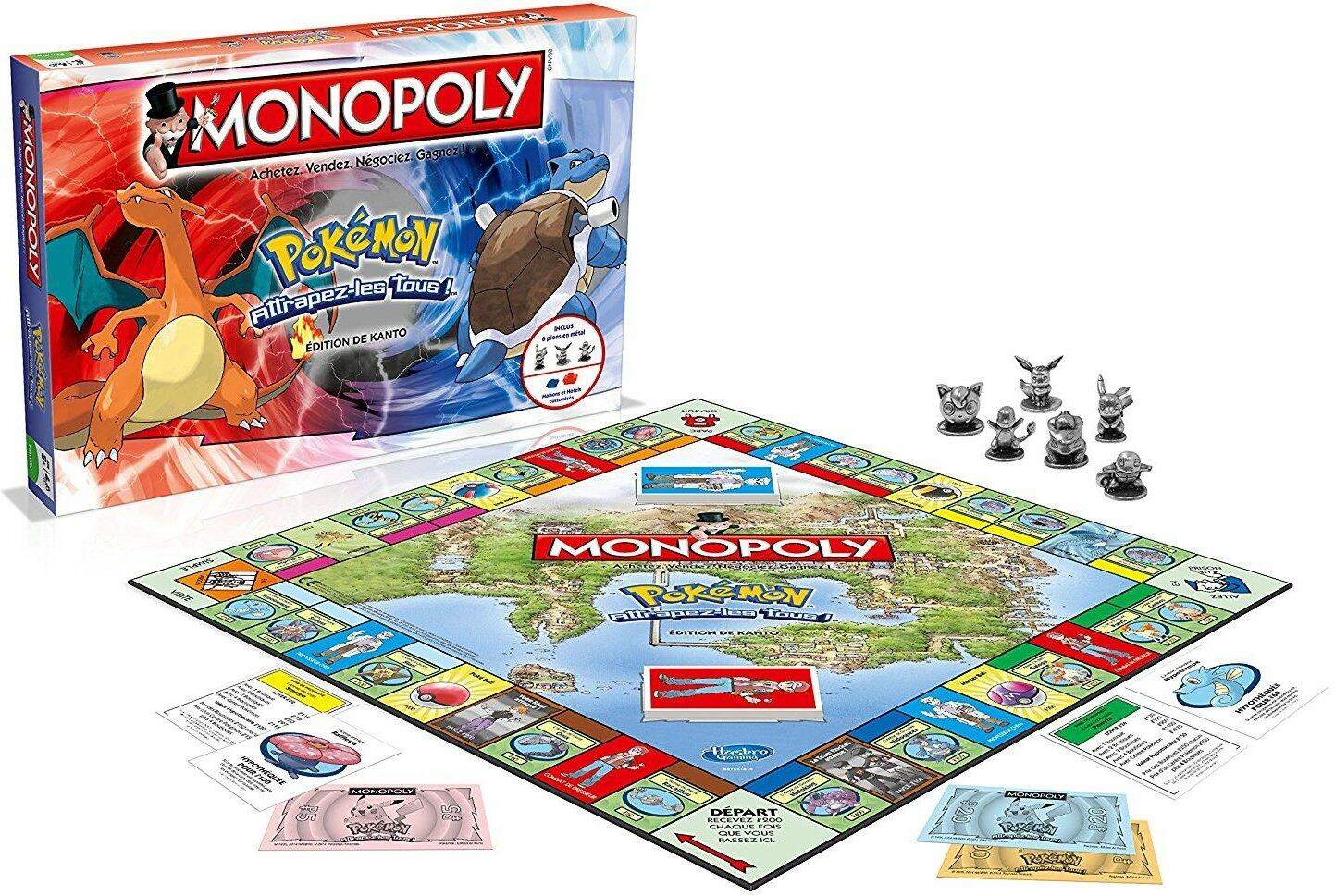 Monopoly: Pokémon - Édition de Kanto Eclate