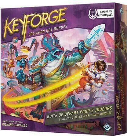 Keyforge: Collision des Mondes Cover 3d