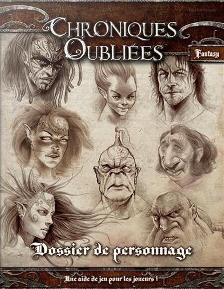 Chroniques Oubliées: Fantasy - Dossier de Personnage Cover
