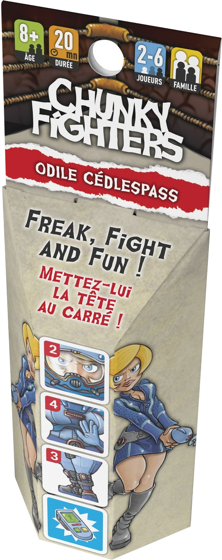 Chunky Fighters: Odile Cédlespass Cover Transprent