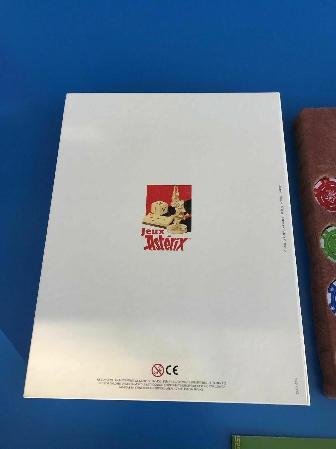 Jeu de Poker: Astérix chez les Helvètes Back 3d