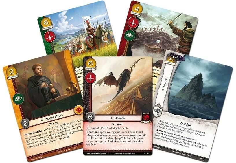 Le Trône de Fer: Le Jeu de Cartes - Dans l'Arène de Daznak Cartes