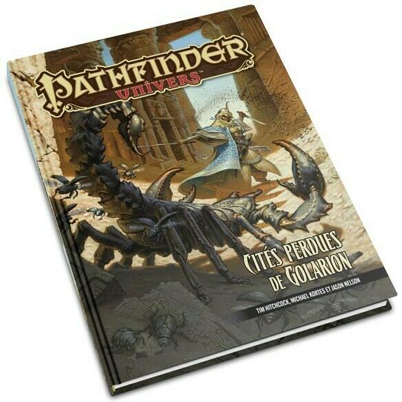 Pathfinder: Univers - Cités Perdues de Golarion Cover 3d