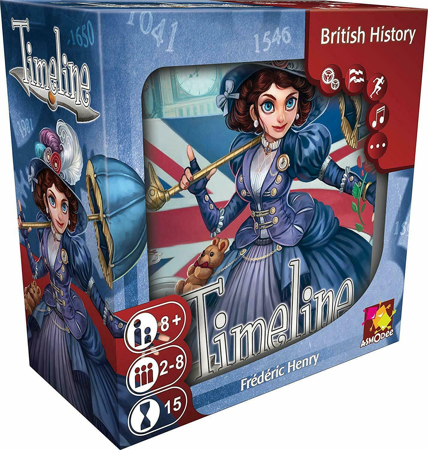 Timeline: British History Cover 3d