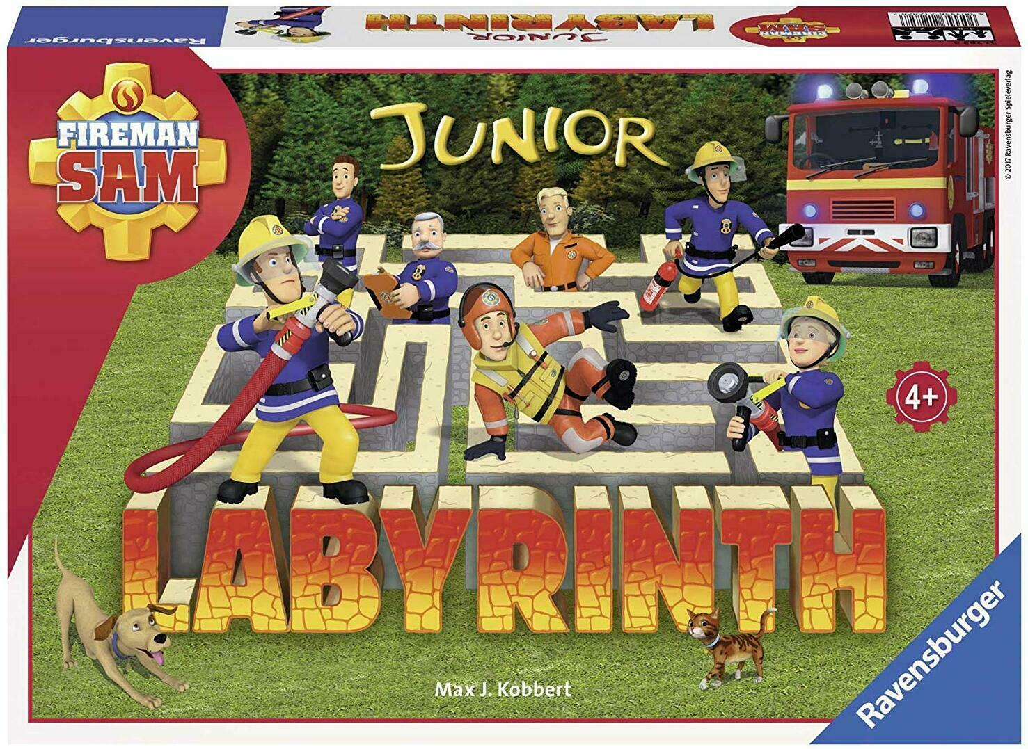 Labyrinth: Junior - Fireman Sam Cover 3d