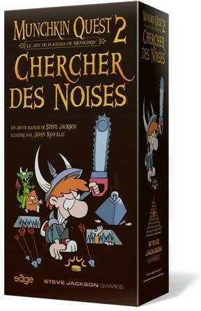 Munchkin: Quest 2 - Chercher des Noises Cover 3d