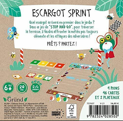 Escargot Sprint Back