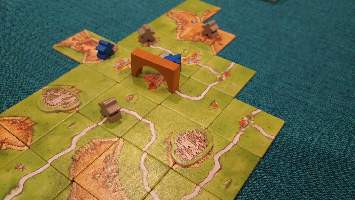 Carcassonne: Extension 8 - Bazars, Ponts et Forteresses Zoom