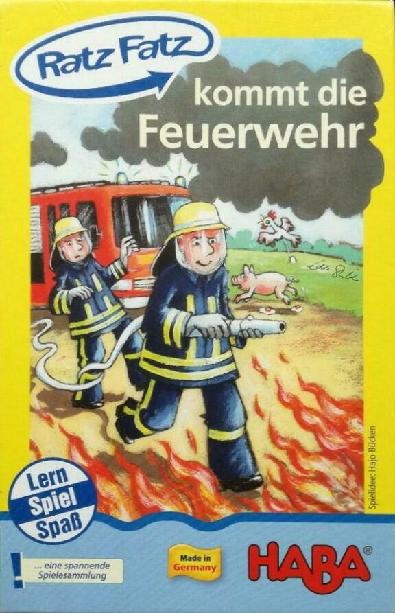 Ratz Fatz: Kommt die Feuerwehr Cover